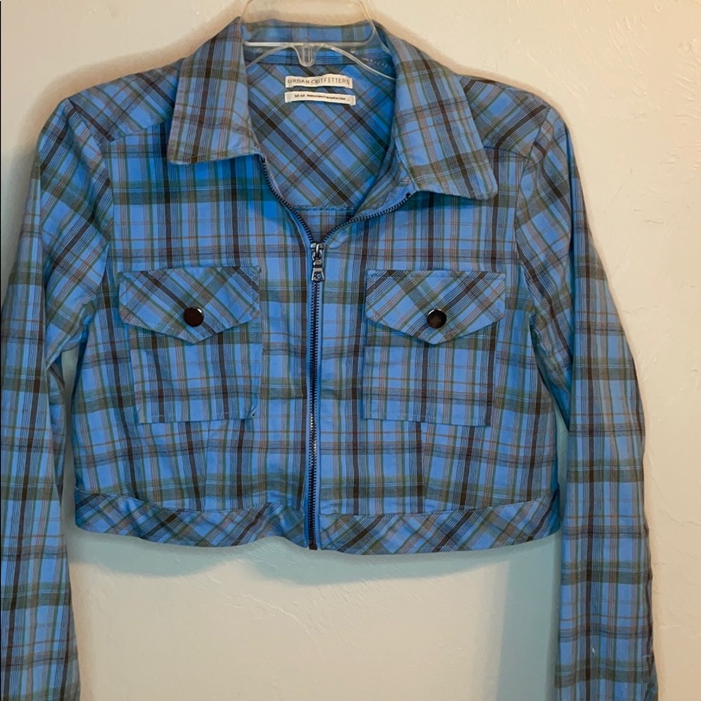 ZIP-UP CROP TOP JACKET